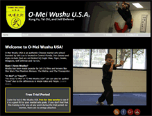 Tablet Screenshot of learnwushu.com